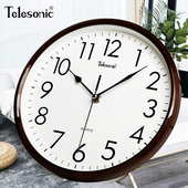 天王星挂钟客厅卧室时尚 现代潮流石英钟表超静音时钟