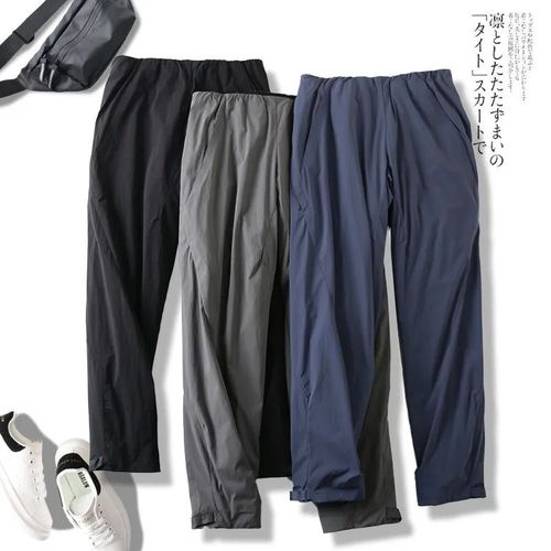 压轴登场!城市户外商务系列!冬季男士轻量化3D立裁C棉休闲棉裤