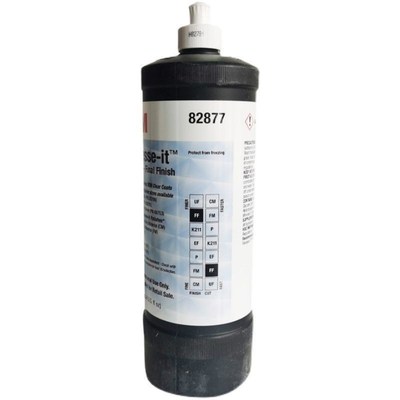 3M抛光液82877汽车漆面钣喷专用打磨8H1235划痕修复镜面研磨抛光