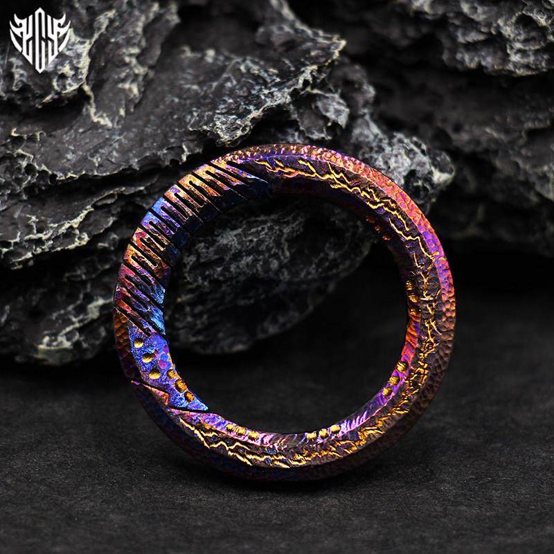 手工雕刻钛合金汽车钥匙扣高档男士车用锁匙扣钥匙炼圆环钥匙挂件,3C数码配件,USB多功能数码宝,淘宝优惠券,粉丝福利购,淘宝优惠卷