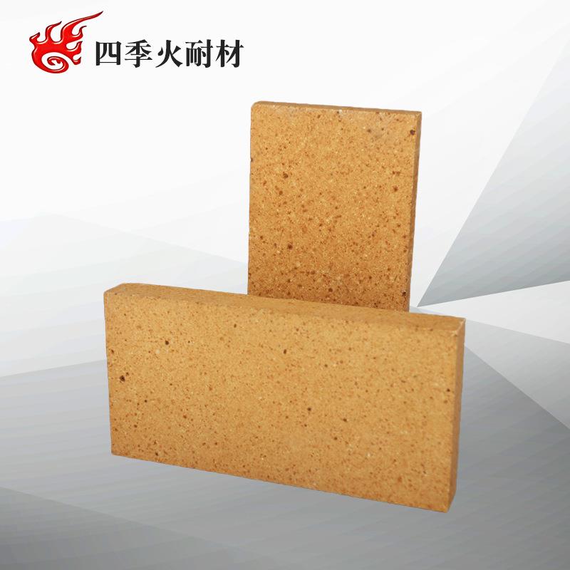 粘土耐火砖厂家直供窑炉用耐火砖黏土二分片半枚片黏土半枚条砖