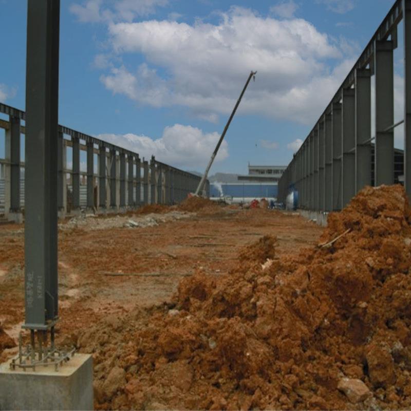 专业厂家生产设计制做火车站行政中心物流中心钢结构建筑仓库