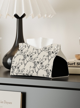 2025新款时尚简约纸巾盒客厅家用桌面高级感轻奢高档纸巾盒抽纸盒