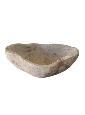 侘寂风实木船形果盘复古做旧干果盘民宿餐桌高级感托盘装饰