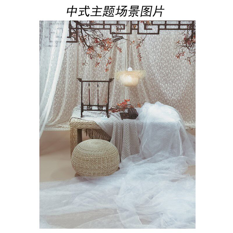 题场景道具影楼拍摄儿童照创意写真汉服摄影背景布背景纸