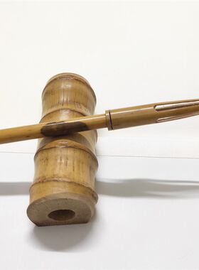 罗汉竹笔搁笔架老竹鞭竹根文玩手工打磨制作精品笔山龟背竹手把玩