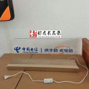 手焕新交付台发光牌LOO发光桌牌发光立牌台牌灯箱