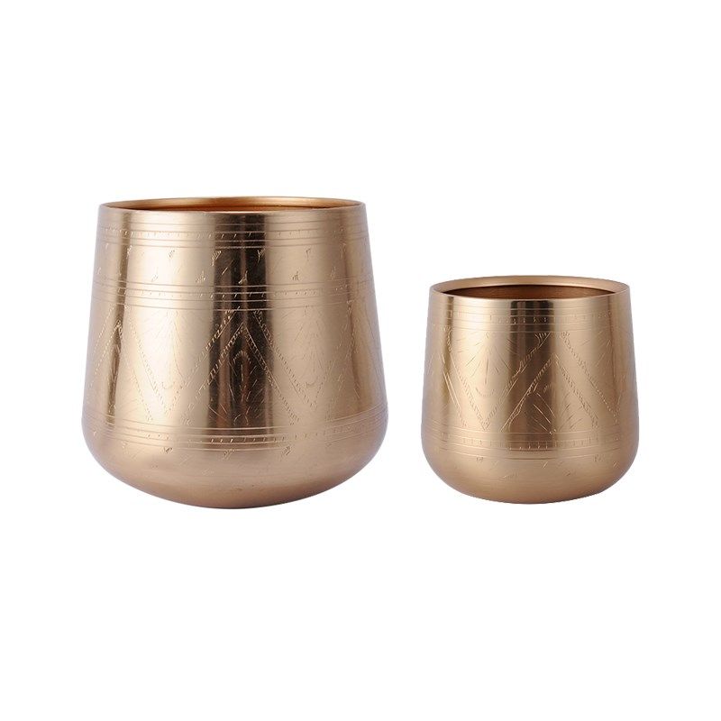 欧式金色金属盆银色器客厅装饰现代门厅瓶钵创意,家居饰品,花瓶,淘宝优惠券,粉丝福利购,淘宝优惠卷