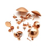 新款 玫瑰金色泡钉仿金圆头钉沙发软包家具木饰钉铆钉工厂直销