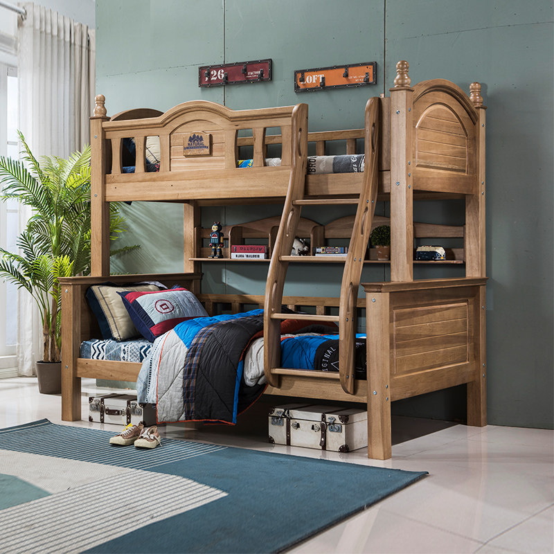 金多喜 全实木儿童床层床儿童上下床高低床母子床上下铺子母床,住宅家具,高低/子母床,淘宝优惠券,粉丝福利购,淘宝优惠卷