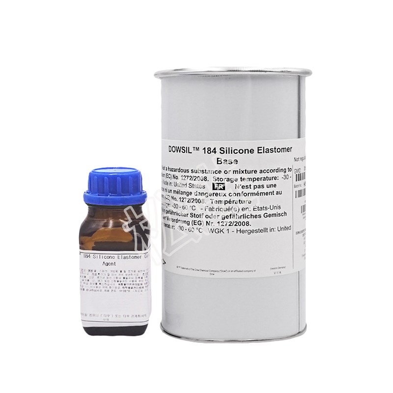 道康宁DC184光学胶道康宁PDMS硅橡胶SYLGARD 184有机硅胶透明胶水