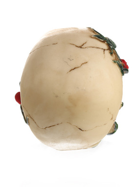 快时尚新品玫瑰骷髅头树脂 酒吧 装饰万圣节 浪漫个性化元素