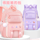 新款 书包女生一二三到六年级超轻减负儿童护脊背包