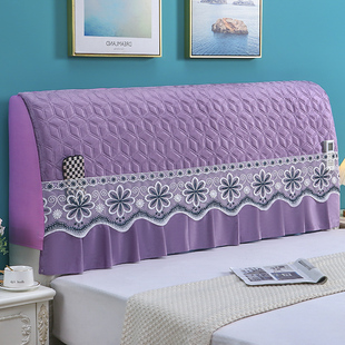 床头罩四季 通用拆洗全包夹棉床头防灰罩皮木床头222新款