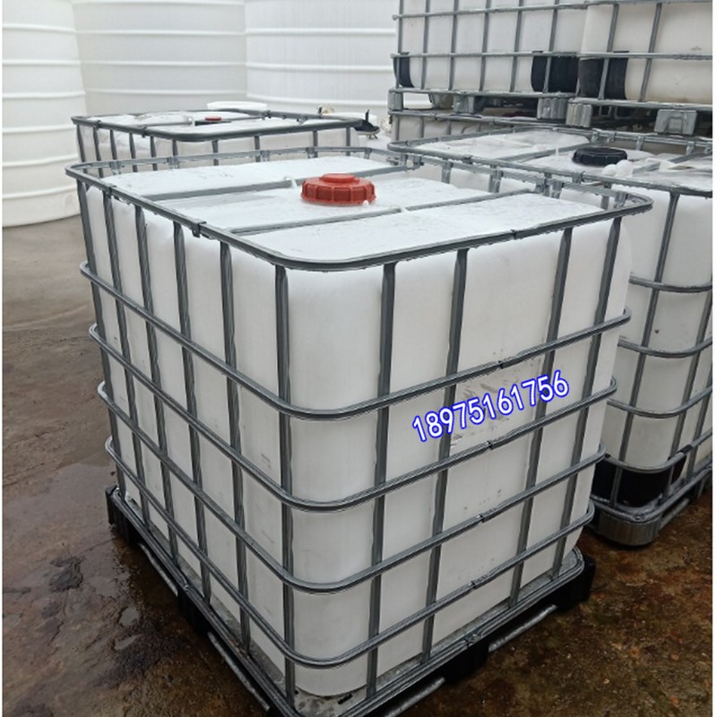 1000L带铁架吨桶运输水箱化工桶柴油桶车上运输用桶1吨