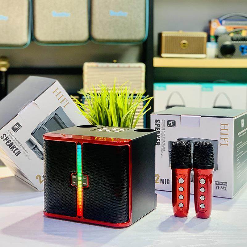 音符随音乐跳动唱歌音响新款上市带变声功能双U段卡拉OK音箱套装,居家日用,美容小工具,淘宝优惠券,粉丝福利购,淘宝优惠卷