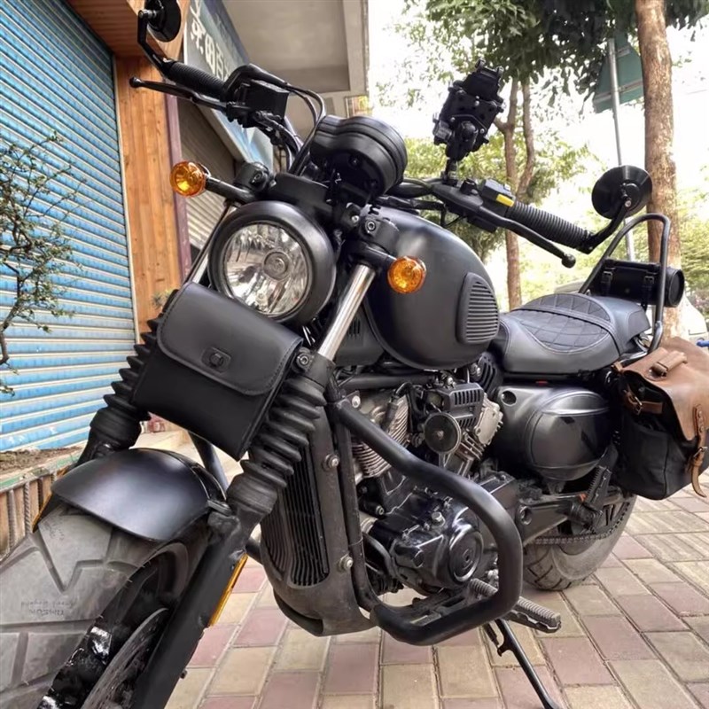 适用轻骑大韩GV300S改装大视野CNC铝合金后视镜车把镜倒车镜配件