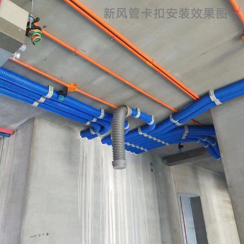 新风系统卡扣管固定管卡 拼接联排卡公分橙色灰色,电子/电工,新风配件,淘宝优惠券,粉丝福利购,淘宝优惠卷