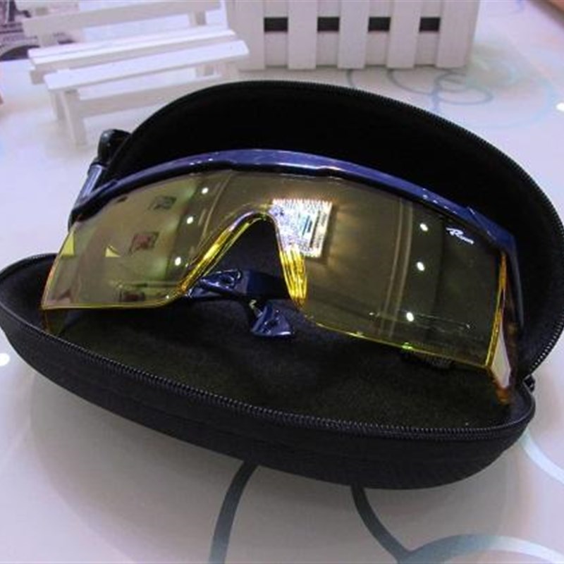 镭射红色偏光眼镜 滤光镜 过滤蓝光 绿光 激光防护 增强荧光 护眼