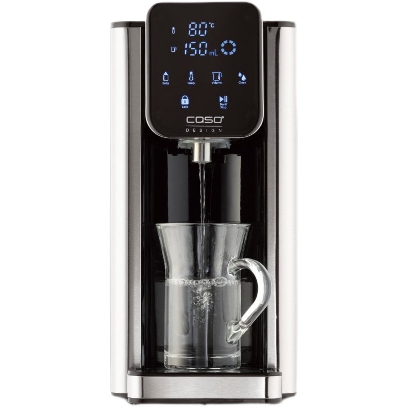 德国Caso HW660即热式饮水机小型家用冲奶可调温净水过滤电热水壶