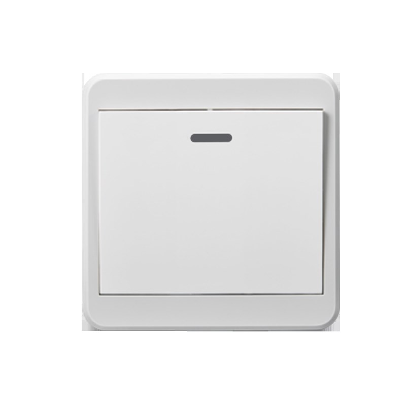 微控无线遥控关接收器模块免布线随意贴白色智能餐