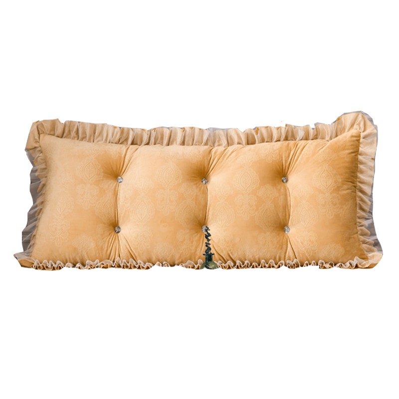 田园床头软包靠背可拆洗床头靠垫卧室床上靠背垫1.8米靠背枕床头