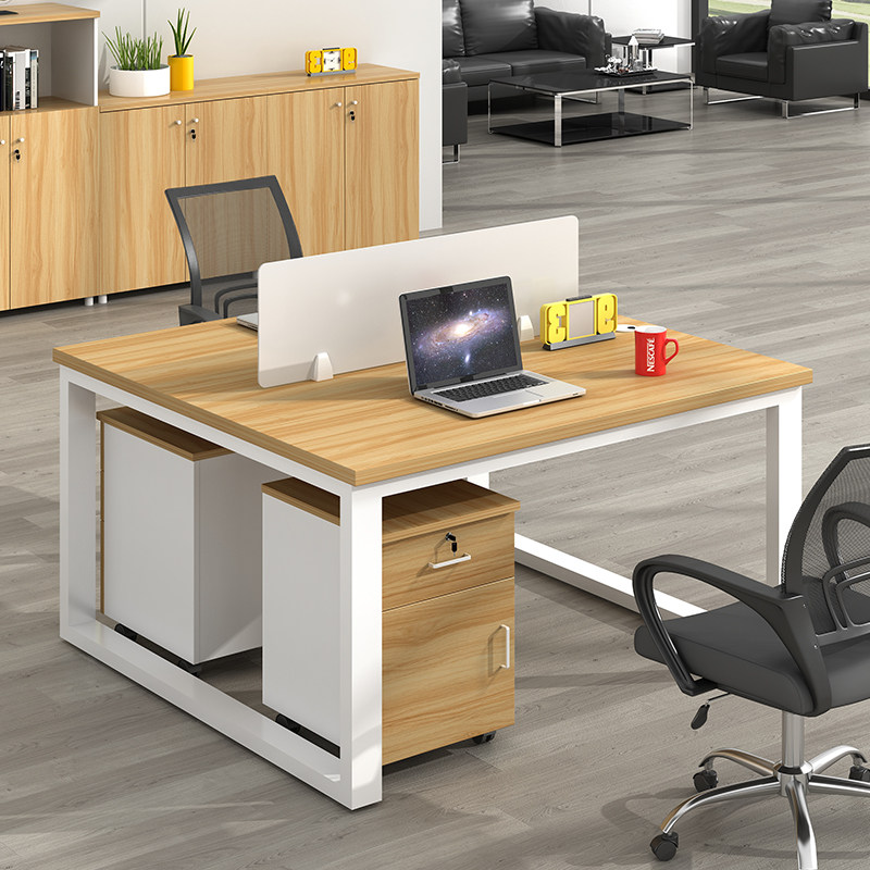 办公家具卡四人位财务屏风工位职员办公桌椅现代人位桌