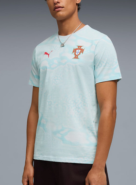 Puma/彪马正品FTBLCULTURE葡萄牙印花T恤经典男短袖T恤784820-31