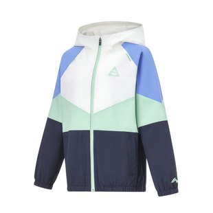 综合体能系列儿童反光运动连帽外套YFDT099 新款 Lining 李宁正品