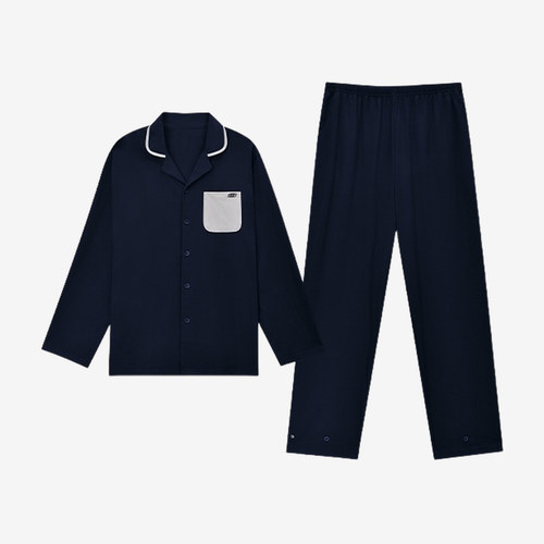 Skechers斯凯奇正品男舒适中腰居家睡衣套装长裤L225M209-00JJ
