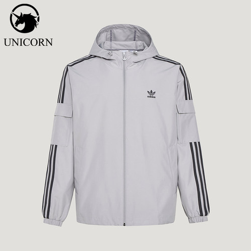 Adidas/阿迪达斯官方正品VR STAG JKT U通勤男女运动夹克KV8851
