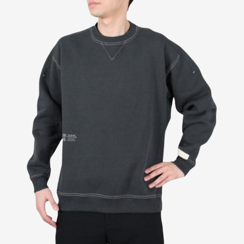 New Balance新百伦正品男圆领印花套头长袖卫衣AMT25019-PHM