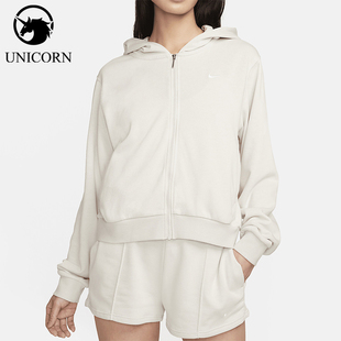 Nike/耐克正品2026女士连帽开衫休闲经典舒适运动服BV3343-100