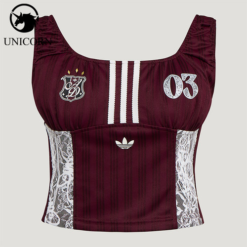 Adidas/阿迪达斯官方正品三叶草女士时尚复古柔软休闲T恤KU4751