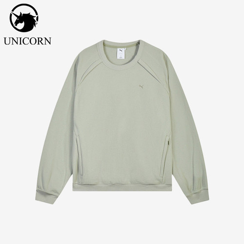 Puma/彪马正品FutureOFF1CE保暖加绒宽松圆领卫衣636239-18
