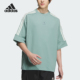 阿迪达斯正品 新款 男女时尚 Adidas 宽松休闲运动短袖 T恤JI6645
