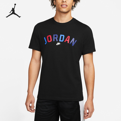 Nike耐克正品男短袖透气字母印花圆领套头运动T恤DH8978-010