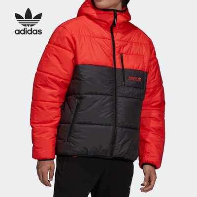Adidas/阿迪达斯正品三叶草冬季新款保暖男子运动棉服H13572