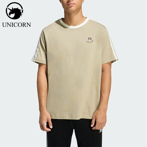 Adidas/阿迪达斯正品LUXCOFECAFECUPT-SHIRT经典短袖T恤JZ5071