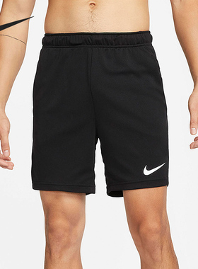 Nike/耐克正品男士Dri-Fit字母速干针织休闲短裤DM1041-010
