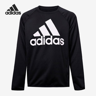 Adidas 春秋大童圆领宽松休闲运动卫衣GN1482 阿迪达斯正品