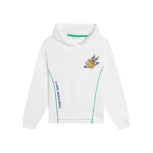 卫衣YWDS264 篮球系列女大童休闲运动连帽套头长袖 Lining 李宁正品