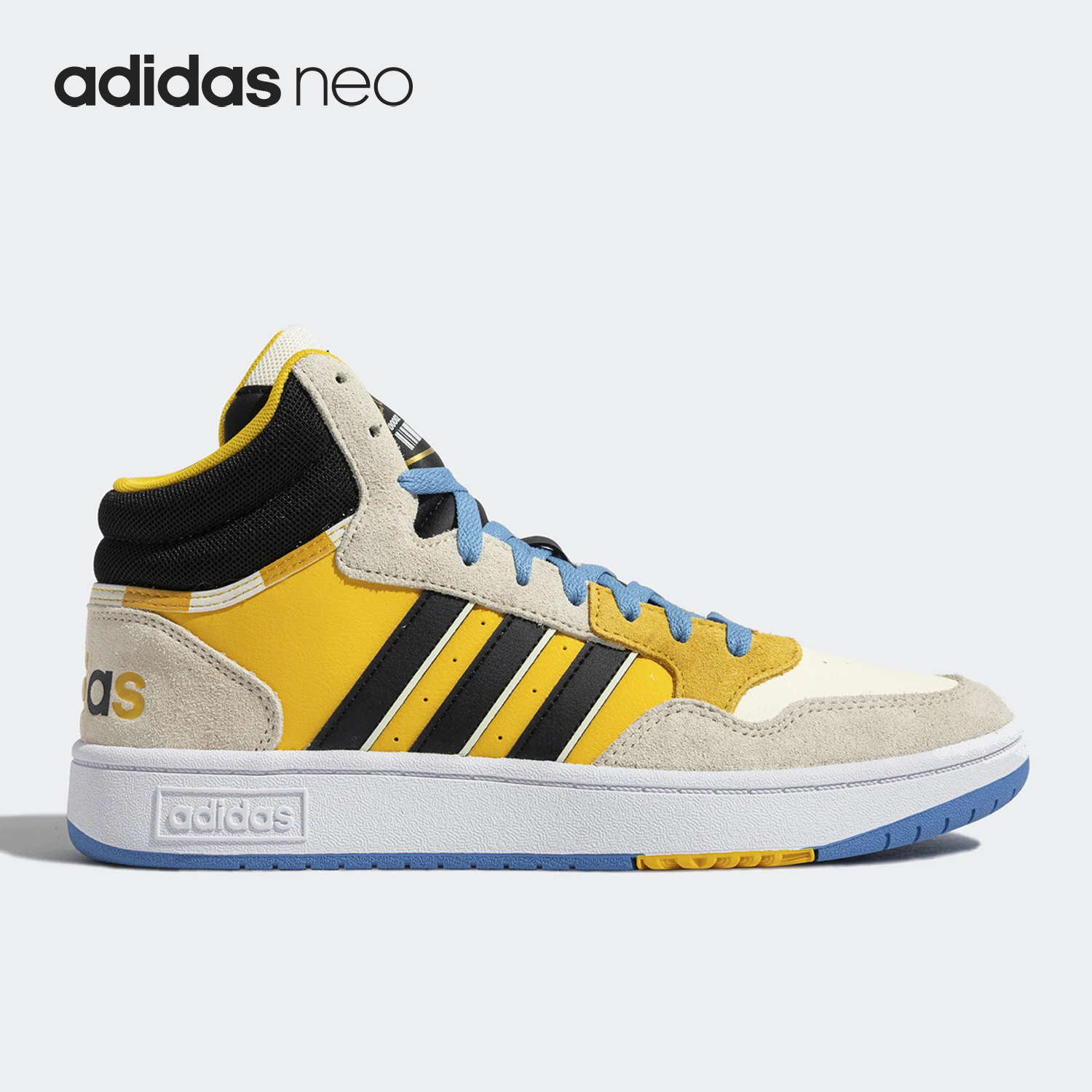 Adidas/阿迪达斯正品neo HOOPS 3.0 MID 男女复古板鞋FZ6570