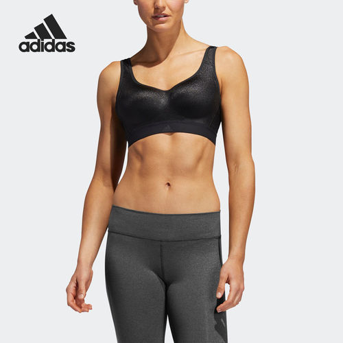 Adidas/阿迪达斯正品SFI 3S SHAPE B女高强度训练运动内衣 EA3391