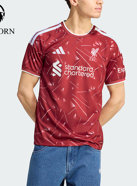 Adidas/阿迪达斯正品男士运动休闲套头短袖透气足球衣KA6852