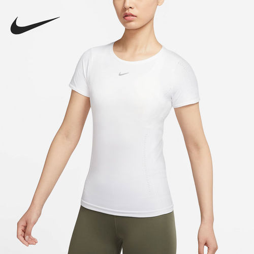 Nike/耐克正品当季新款短袖透气女子运动T恤DD0589-100