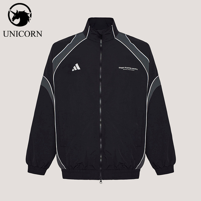 Adidas/阿迪达斯官方正品BL WOV JKT男士日常休闲宽松外套IB6980