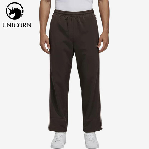 Adidas/阿迪达斯正品三叶草新款男棕黑棕色经典运动休闲裤KE3587