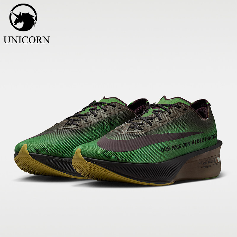 Nike/耐克正品Vaporfly4新款男绿黑色竞速经典跑步鞋IQ3418-399
