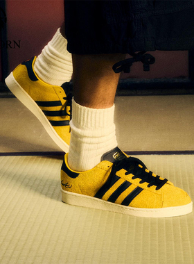 Adidas/阿迪达斯正品三叶草男女低帮运动耐磨复古经典板鞋JR1597